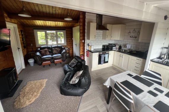 Kitchen wide view