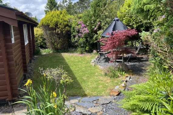 Secluded garden