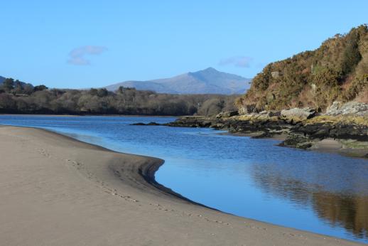 Dwyryd Estuary and Snowdon